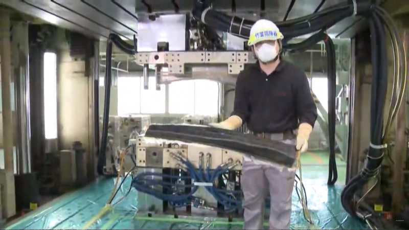 わずか2分で硬化した状態が完成