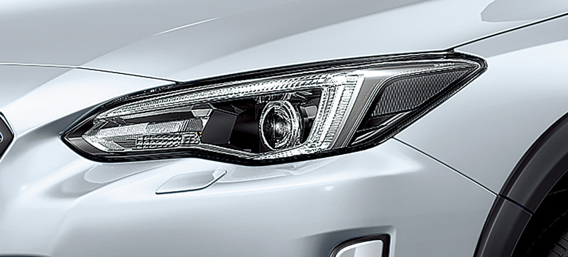 LEDハイ＆ロービームランプ（光輝プロジェクターリング）