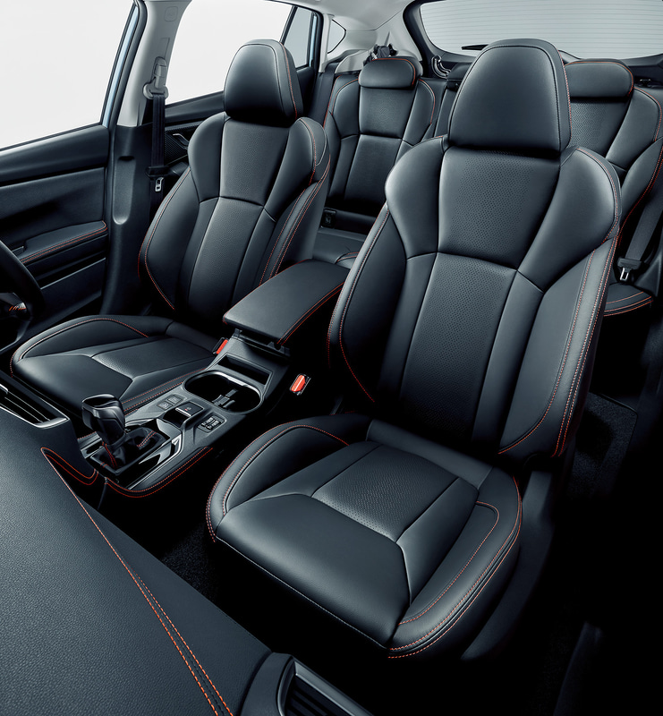 本革シート（ブラック［オレンジステッチ］）