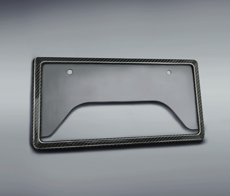 GR カーボンナンバーフレームフロント用：1万9800円、リア用：1万9800円