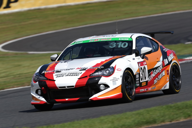 ST-4クラストップの310号車 GRGarage水戸インターGR86（久保凛太郎/細川慎弥ほか）