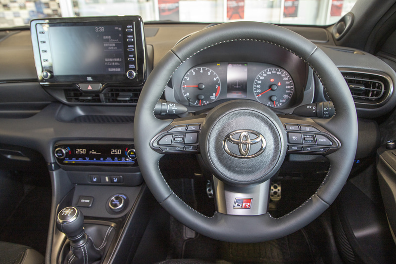 GRヤリス RZ“High Performance”の室内