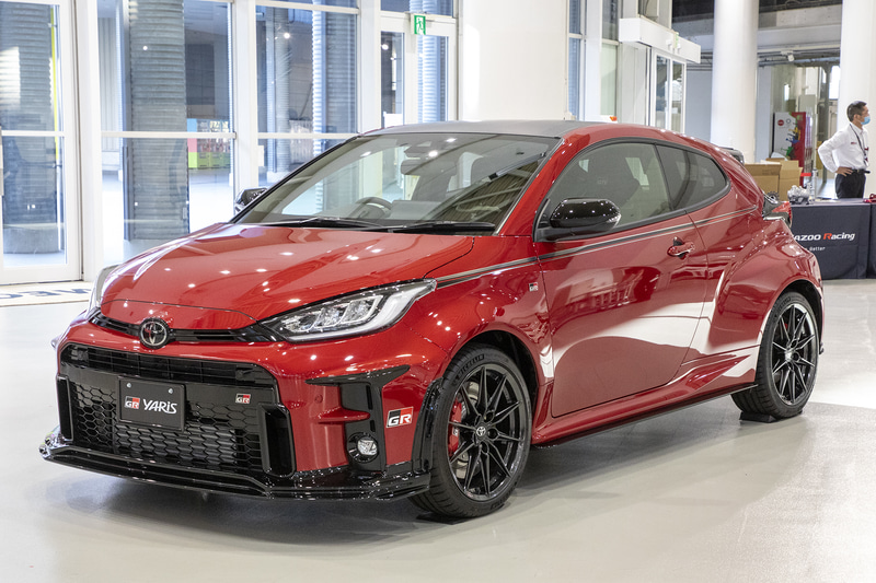 GRヤリス GRパーツ装着車（参考展示車）