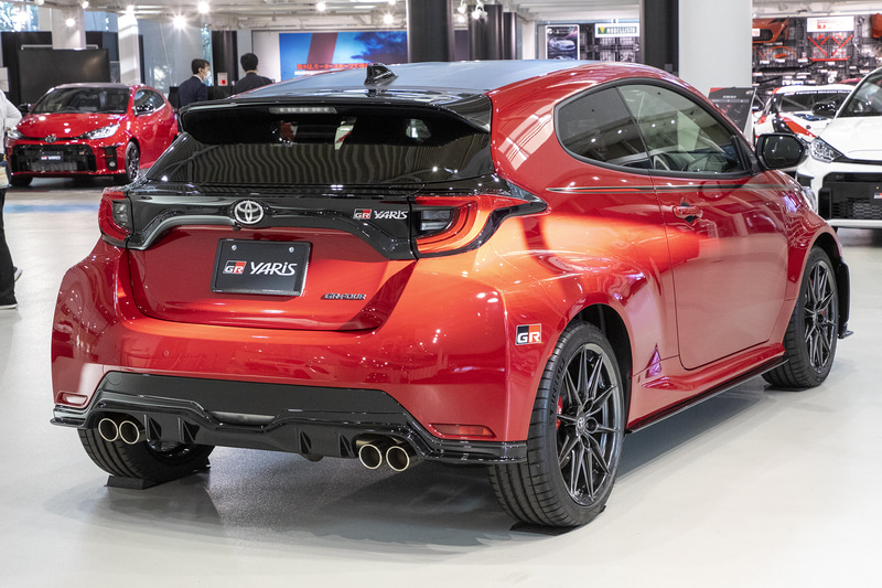 GRヤリス GRパーツ装着車（参考展示車）