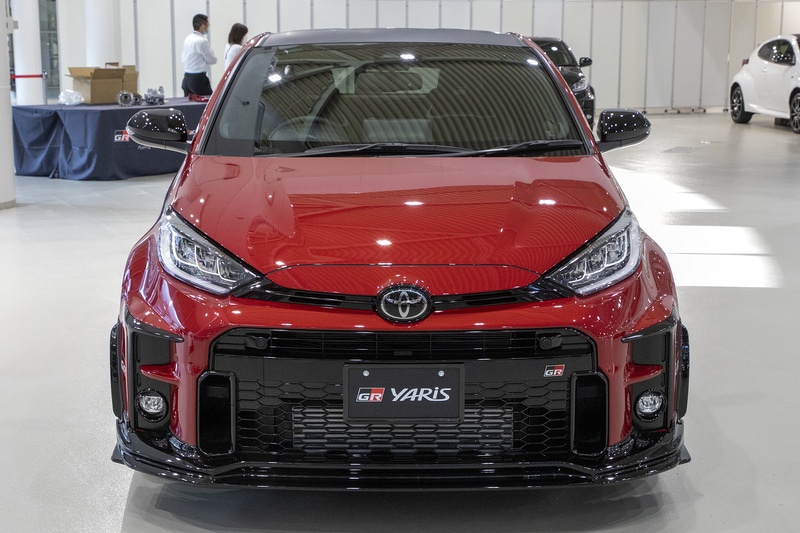 GRヤリス GRパーツ装着車（参考展示車）