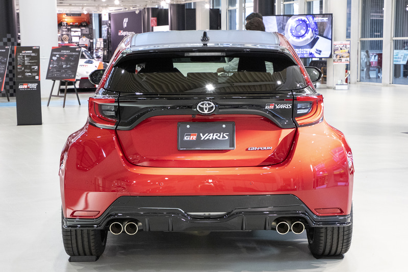 GRヤリス GRパーツ装着車（参考展示車）