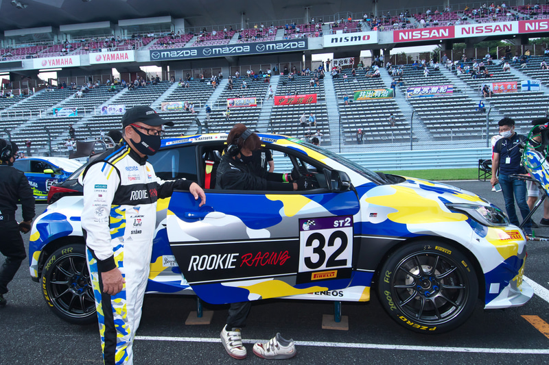 GRヤリスとモリゾウ選手