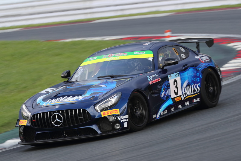 ST-Zクラス優勝 3号車 ENDLESS AMG GT4（内田優大、山内英輝、高橋翼、山田真之亮、富田竜一郎組）