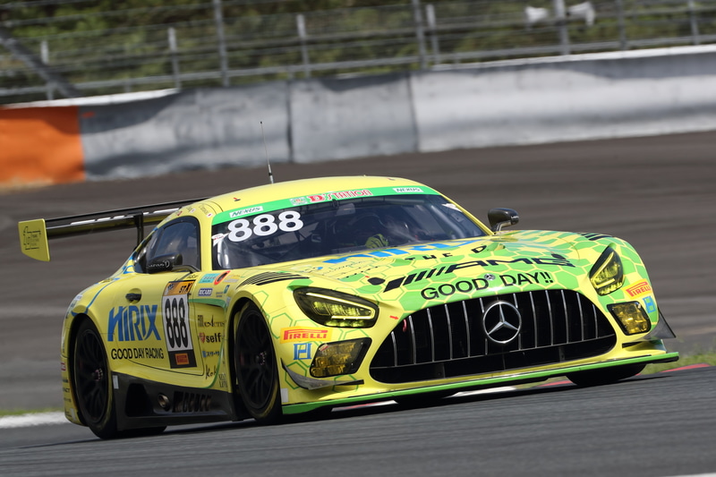 総合優勝とクラス優勝は888号車 HIRIX GOOD DAY RACING AMG GT3（山脇大輔、高木真一、THONG Wei Fung Shaun、根本悠生、林久盛組）