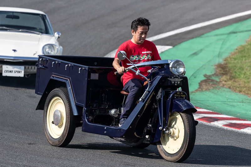 1947年式の三輪トラック「GA型（通称グリーンパネル）」
