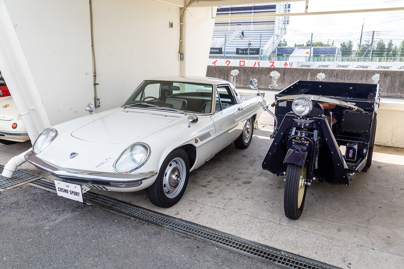 コスモスポーツと三輪トラック「GA型」