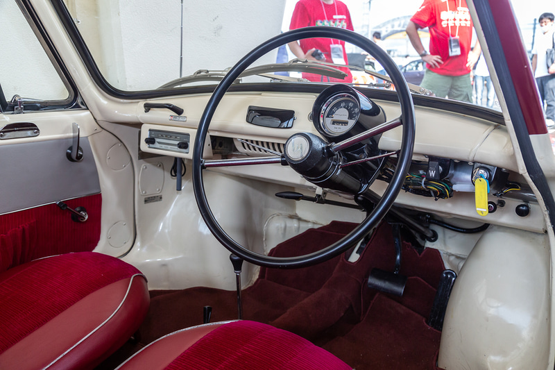 R360クーペのインテリア