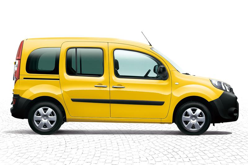 専用ボディカラーのジョン ラ・ポスト（フランス郵便の黄色）