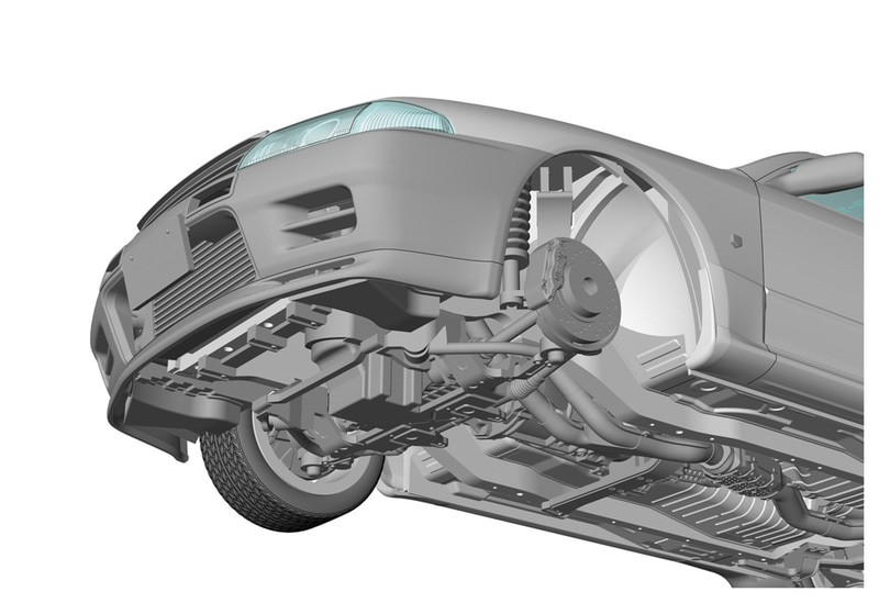 ニッサン スカイラインGT-R NISMO（BNR32）の3DCAD
