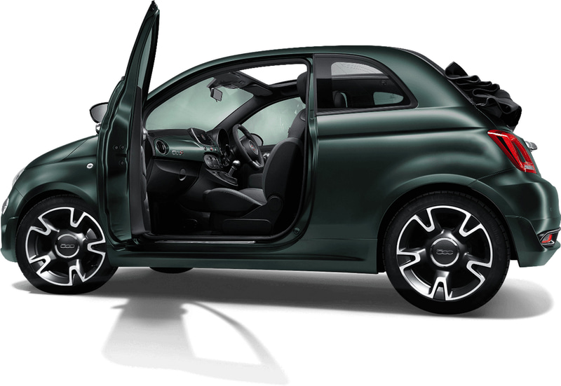 ワンタッチで電動ソフトトップが開閉するカブリオレ