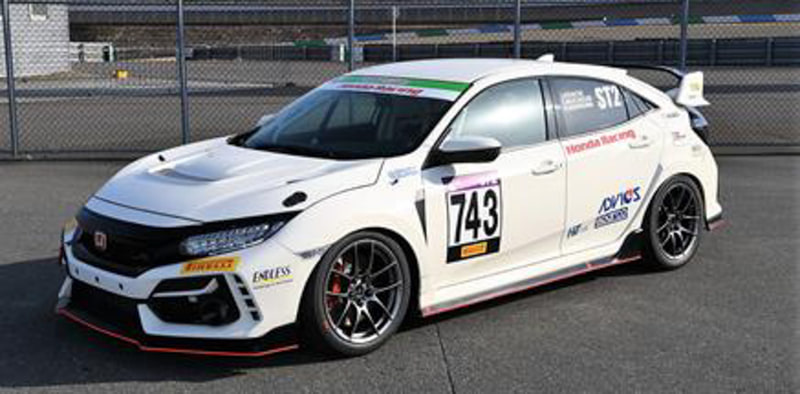 2020 シビック TYPE R。カラーリングは暫定