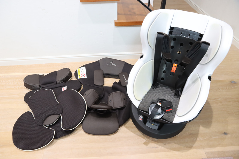 カバーはすべて取り外して洗濯可能。汗はもちろんなにかをこぼしても安心