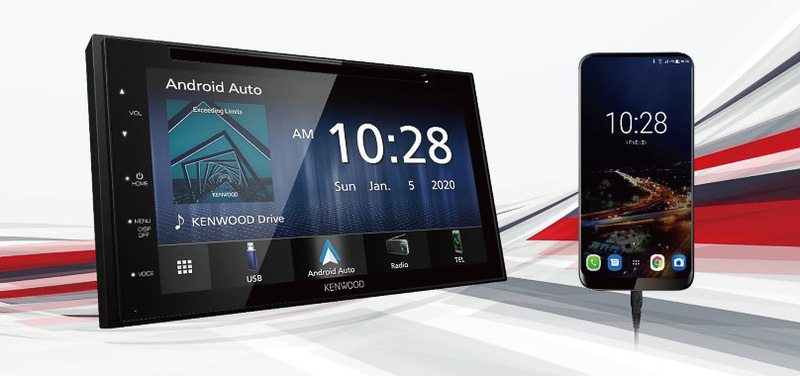 「Apple CarPlay」と「Android Auto」に対応したケンウッドのDVD/CD/USB/Bluetoothレシーバー「DDX5020S」