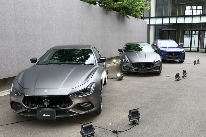 現在のマセラティのラインアップ