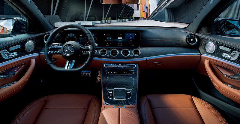 E 300のインテリア