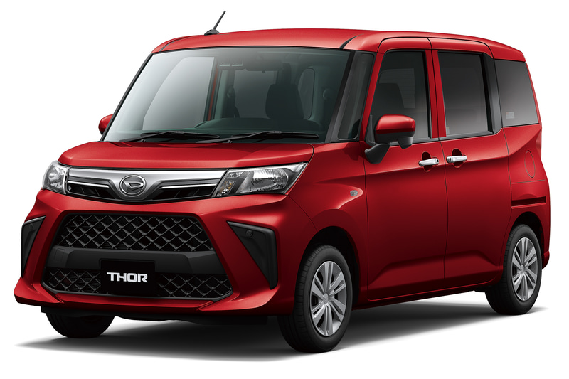 トール X 2WD（ファイアークォーツレッドメタリック）