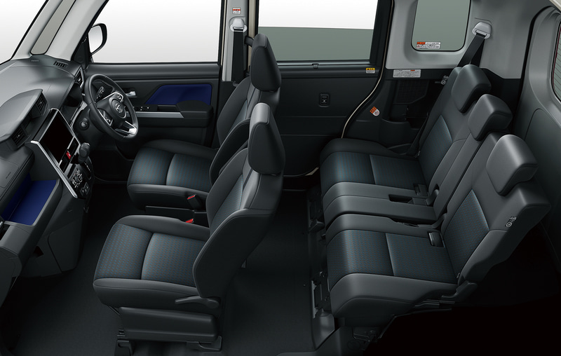 トール カスタム Gターボ 2WDのインテリア