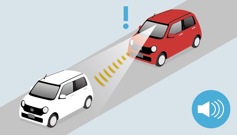 ぶつからないために。衝突軽減ブレーキ
