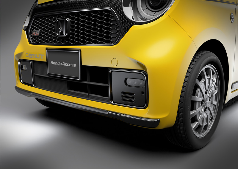 「RS」フロントロアーガーニッシュ（クリスタルブラック・パール）