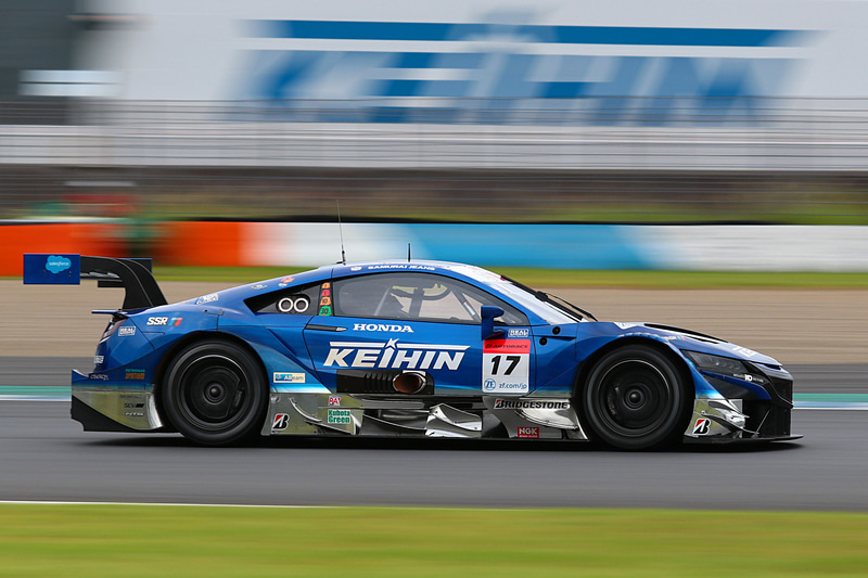 第4戦もてぎを優勝した17号車 KEIHIN NSX-GT（塚越広大/ベルトラン・バゲット組、BS）