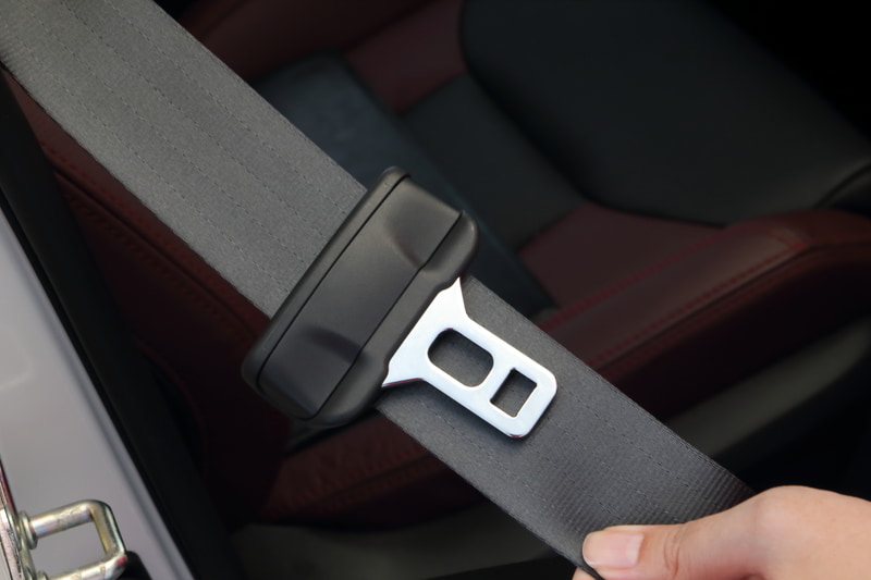 高張力鋼板の適用範囲を拡大したほか、事故の際にシートベルトが緩んでしまわないようにするロッキングタングを追加。フロントには歩行者の脚部を保護するためのエネルギー吸収部材や、歩行者用エアバッグ、助手席乗員の下半身を早期に拘束するシートクッションエアバッグなども採用