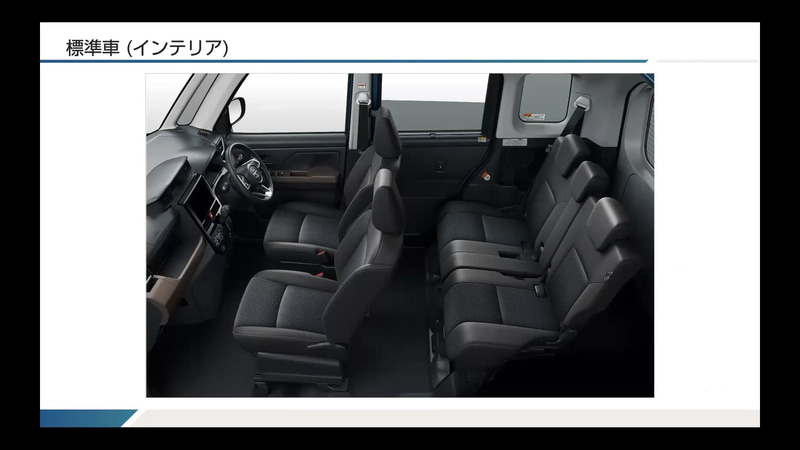 標準車の内外装
