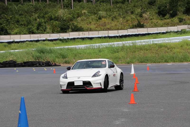 パドックでのレッスン