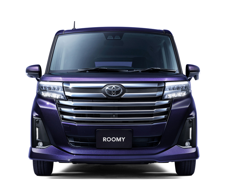 ボディカラー：クールバイオレットクリスタルシャイン（ルーミーカスタム）