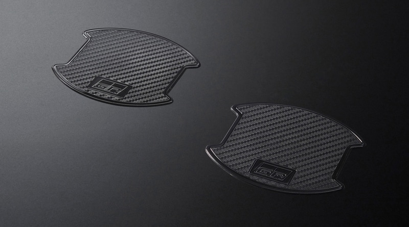 GRドアハンドルプロテクター　価格6600円（1台分）、3300円（2個）