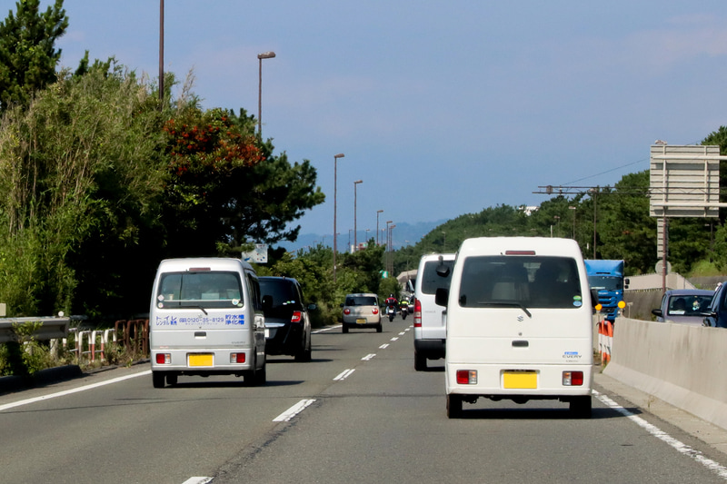 渋滞中、どこを見てる？