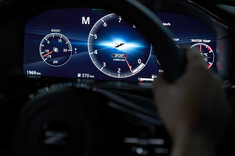 フェアレディZ プロトタイプのインテリア