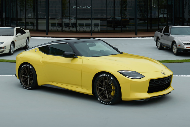 「ニッサン パビリオン」に展示されたフェアレディZ プロトタイプ