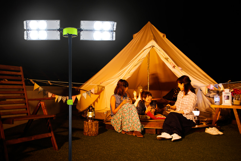 キャンプ場での利用イメージ