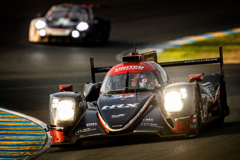 LMP2クラス優勝、22号車 United Autosports Oreca 07-Gibson（Philip Hanson/Filipe Albuquerque/Paul di Rest組）