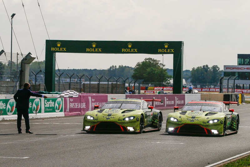 LMGTE Proクラス優勝、97号車 Aston Martin Racing Aston Martin Vantage AMR（Maxime Martin/Alex Lynn/Harry Tincknell組）