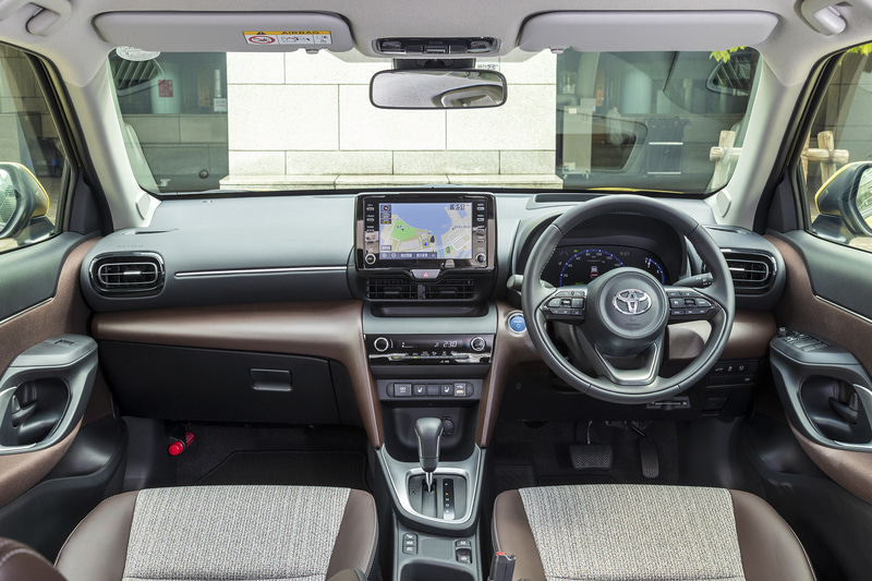 ヤリスクロスの内装