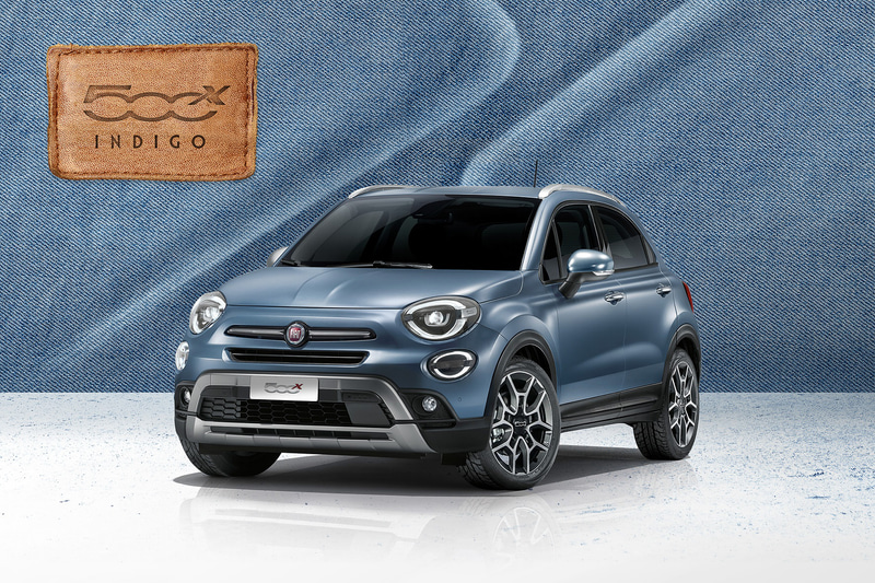 500Xの限定車「500X Indigo（インディゴ）」