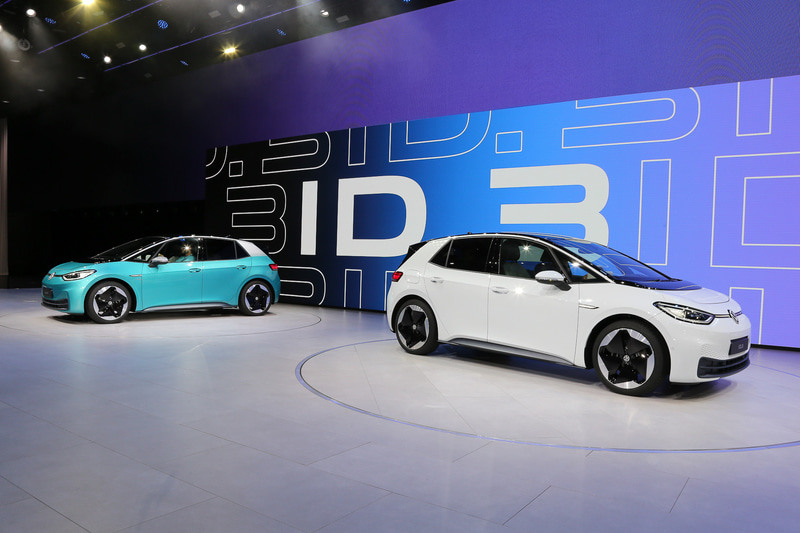 2019年のフランクフルトショーで公開されたID.3