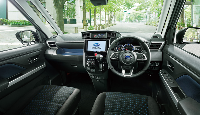 ジャスティの内装