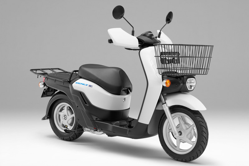 電動2輪車の例。BENLY e：I プロ