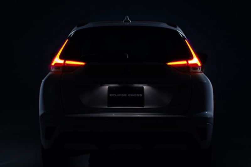 特設サイトで公開された新型「エクリプス クロス」のリアデザイン
