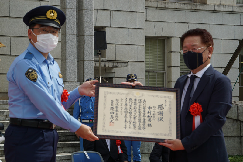 栃木県警察レクサスLCパトカー寄贈式