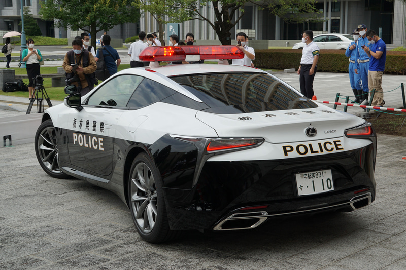レクサスLCパトカー
