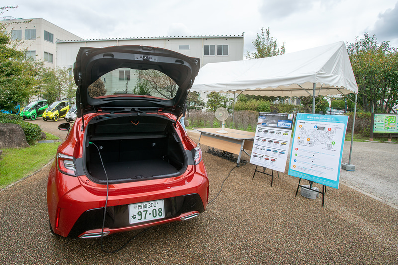 給電が可能なトヨタ車の紹介とシステムの使用法の解説