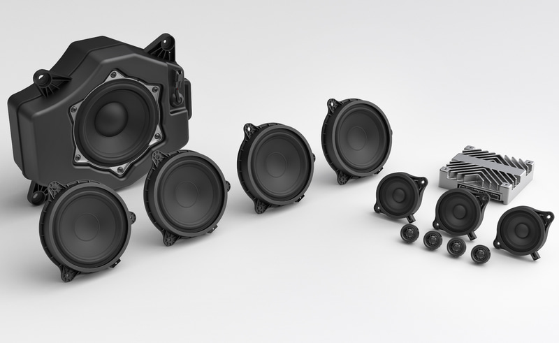 「車載向けヤマハブランドオーディオ」